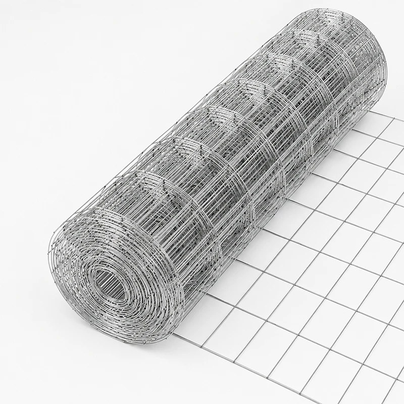 Galvanized steel welded wire fence roll for garden and farm fencing