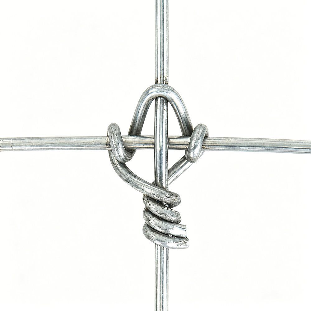 Galvanized high tensile fixed knot wire detail