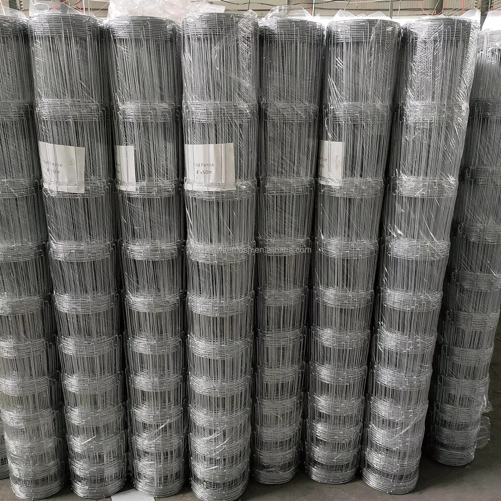 Wholesale field fence rolls packed at the KUNYU factory
