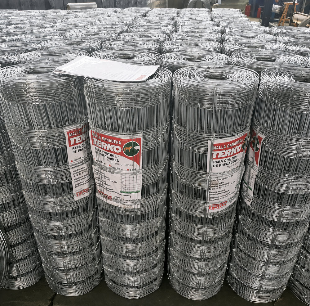 Bulk galvanized hinge joint fence rolls prepared for wholesale supply